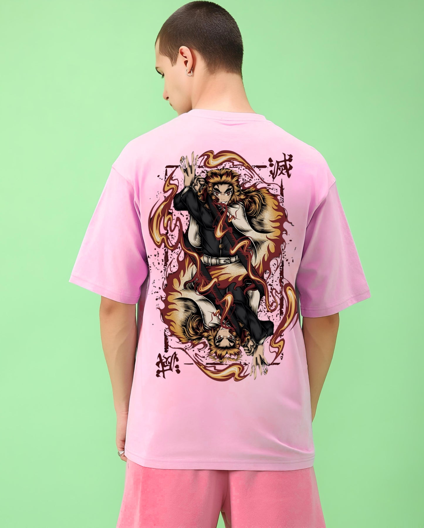 Rengoku Demons Slayer / Oversized Tshirt