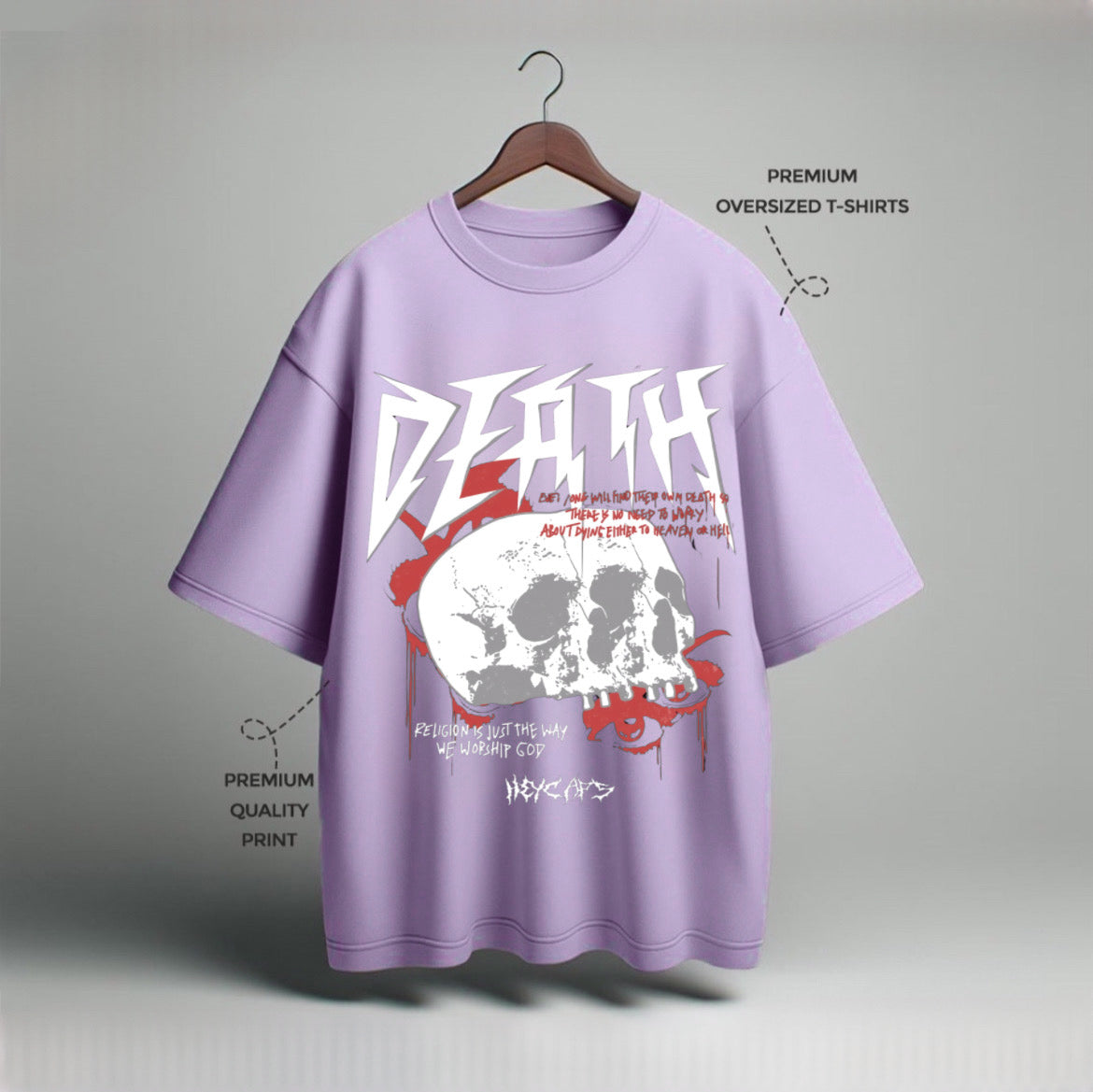 Death / Oversized Premium T-shirt