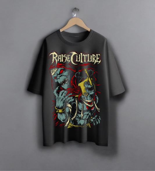 Raise Culture / Oversized Premuim Tshirt