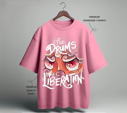 The Drums / Premuim Oversized Tshirt