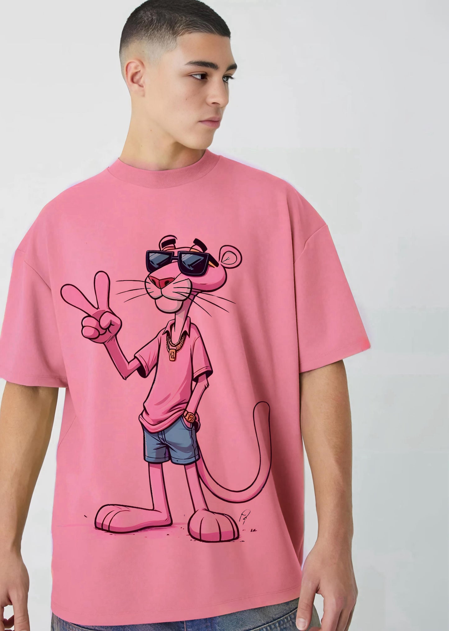 Pink Panther / Oversized Tshirt