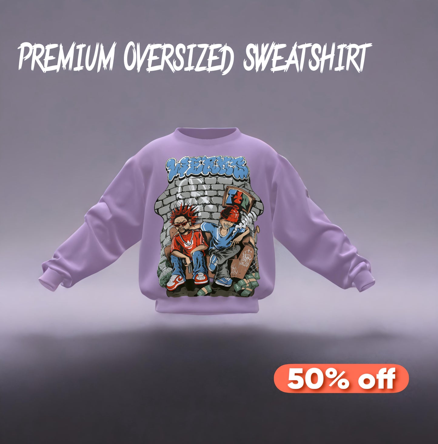 Werks / Oversized Premium Sweatshirt