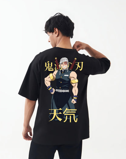 Tengen Uzui Demons Slayer / oversized Tshirt