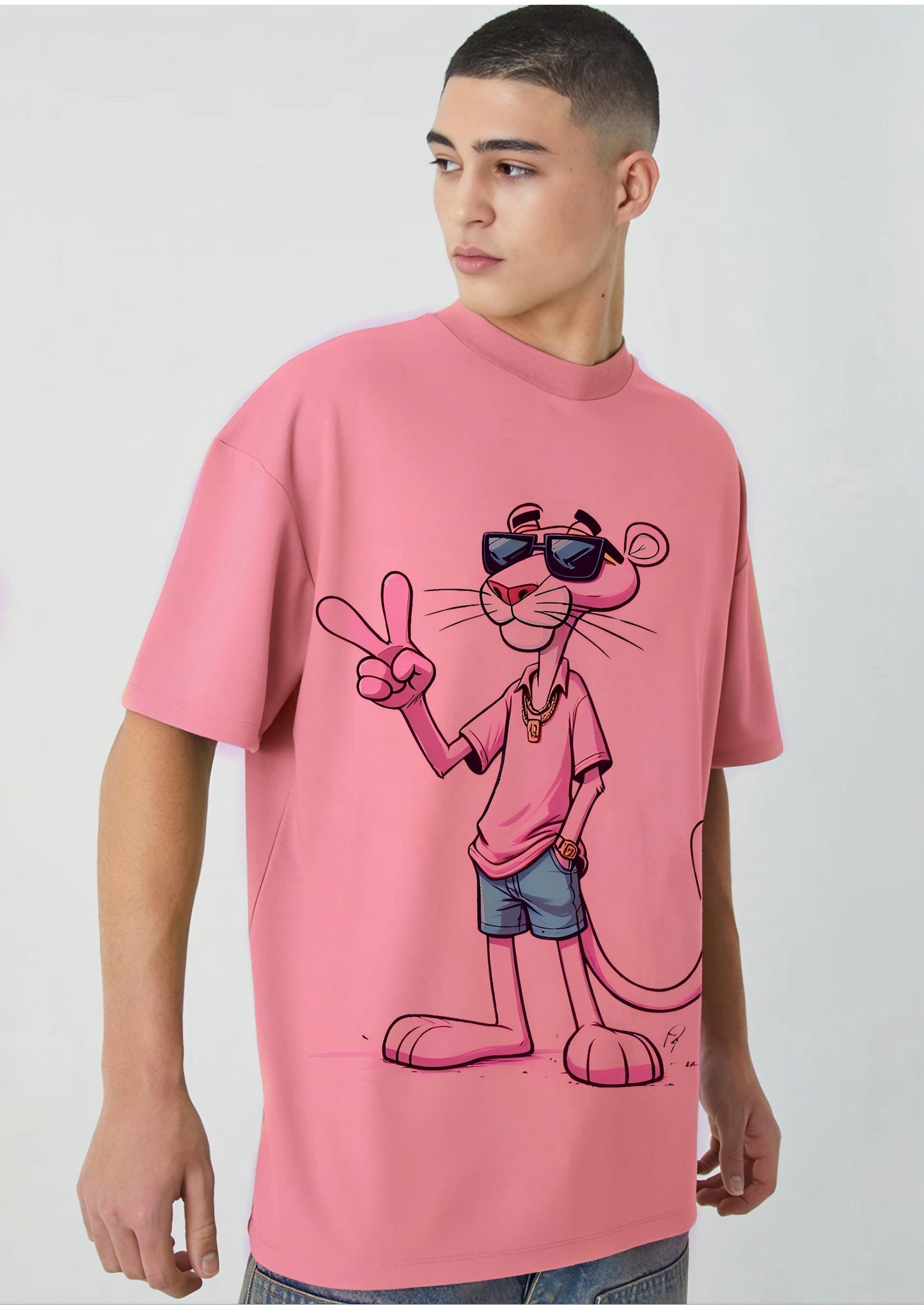 Pink Panther / Oversized Tshirt