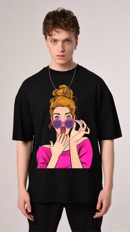 Stylish PopArt / Oversized Tshirt