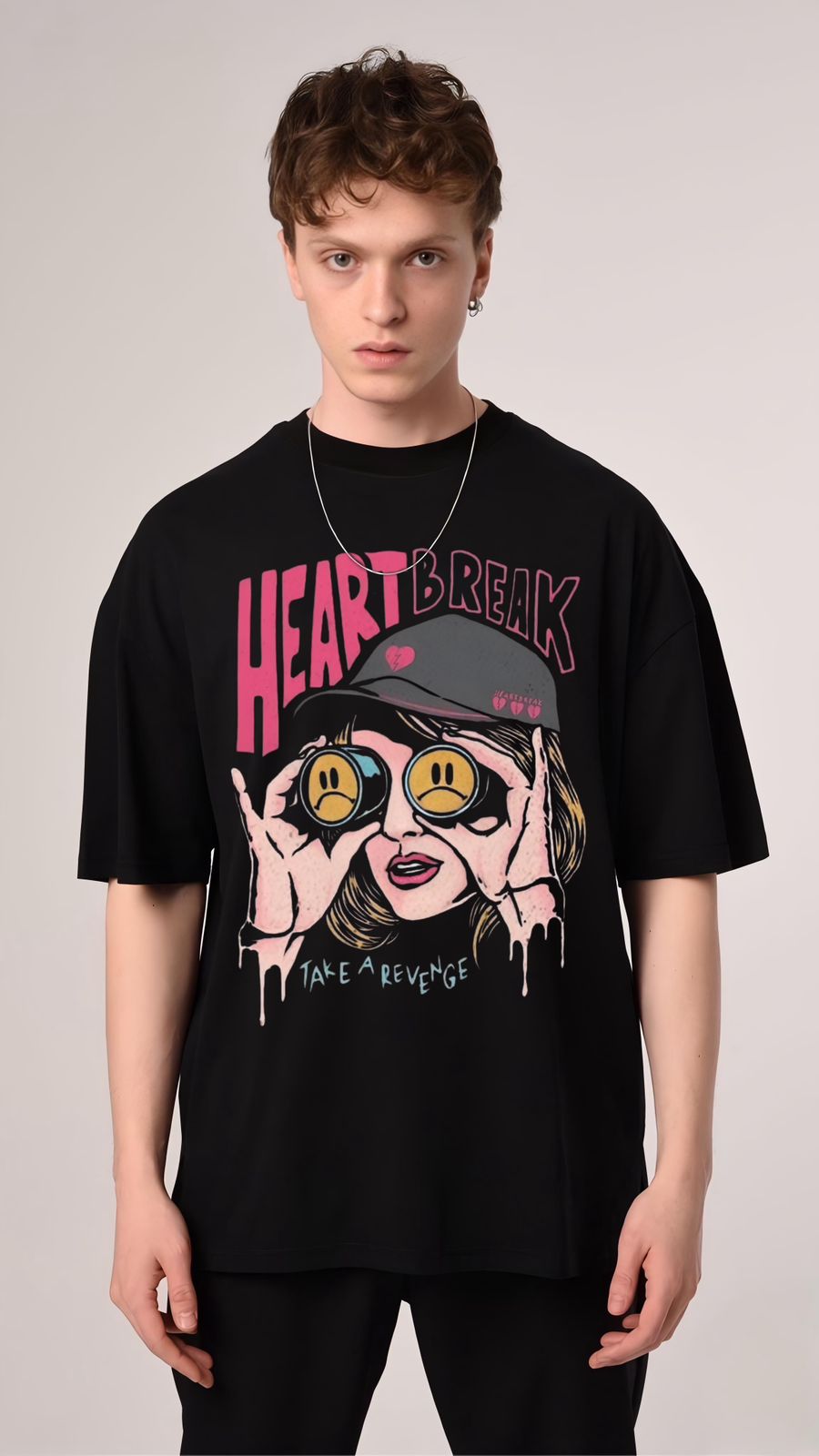 Heart Break / Oversized Tshirt