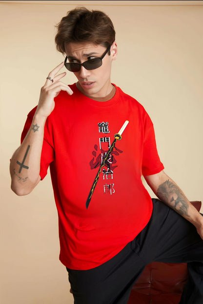 Zenitsu Demons Slayer / Oversized Tshirt